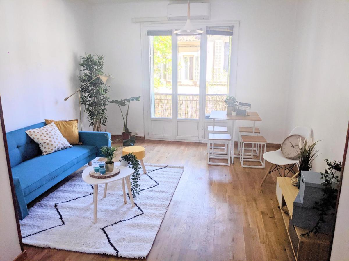 Lovely Bedroom In A Bright & Calm With Terrace Séjour chez l'habitant *